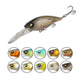 55mm 5.5g Fishing Shad Crank Bait Minnow Floating Fishing Lures