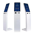 Self-service Kiosk Android Kiosk Touch Screen 21.5inch Floor Stand PC Kiosk With QR Code Scanner/Printer