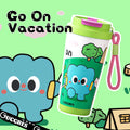 C266 Large-Capacity Vacuum Flask Thermos Cup Cute Cartoon 316 Stainless Steel Vacuum Insulated Cup Kids 500Ml Vacuum Coffee Cup
