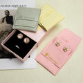 Custom Microfiber Jewelry Packaging with Logo-Small Earring Necklace Bracelet Ring Organizer Bijoux Pouch and Jewelry Bag