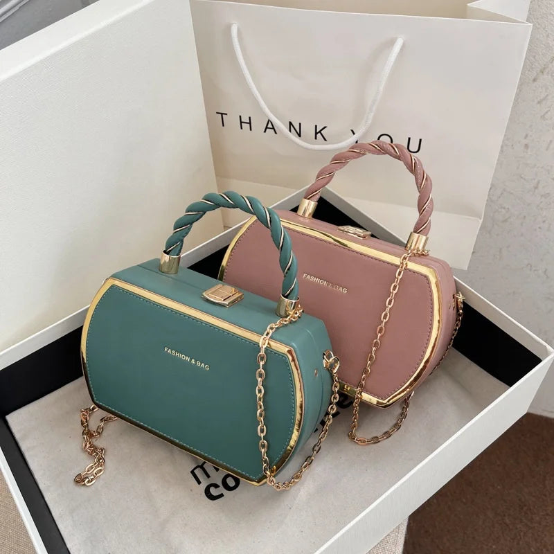 Summer Fashion Trendy New Handbags 2025 Hot Designer Chain Shoulder Light Bags for Girls Cute Box Classic Hand Bags for Woman