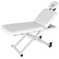 Portable Electric Beauty Bed Set Stainless Steel Pedal Controlled Massage Table Salon Spa Hotel Therapy Industrial Design Style