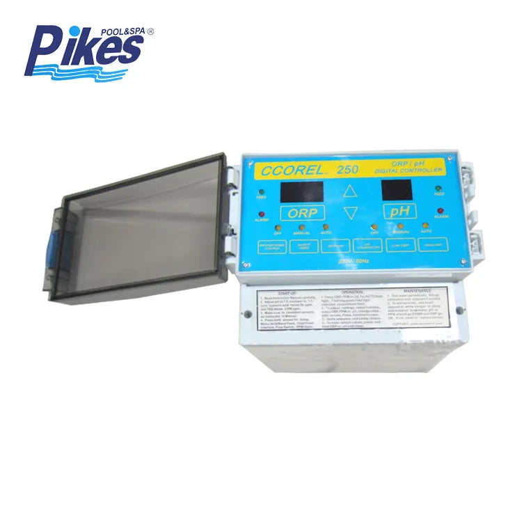 Easy Set-up CCOREL 250 ORP/PH Digital Controller Swimming Pool Water Quality Monitor with 3 Dosing Pumps 220V 1 Year Warranty