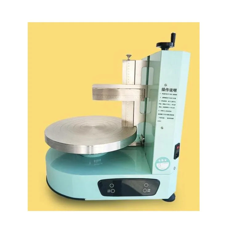 High Efficiency Cake Cream Coating Filling Birthday Cake Daubing  Cake Coating Machine for Sale