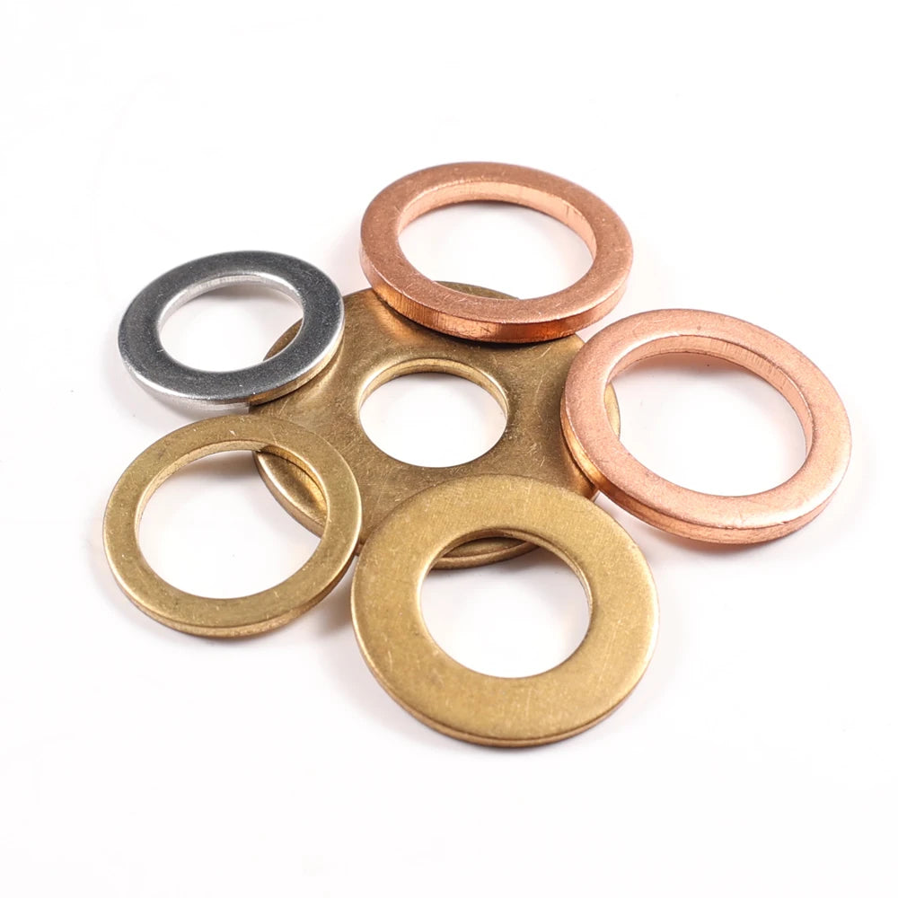 Wxsny Metal Steel Rubber Bonded Fender Flat Star Disc Wave Spring Lock Washer Stainless Steel