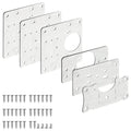 Stainless Steel Hinge Fixing Plate Cabinet Door Repair Plate Repair Artifact Hinge Repair Plate