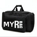 Custom  Portable Duffle Gym Sports Bag  Waterproof Sneaker Bags Large Capacity   Mens Travel Duffel Bag With Shoes Compartment