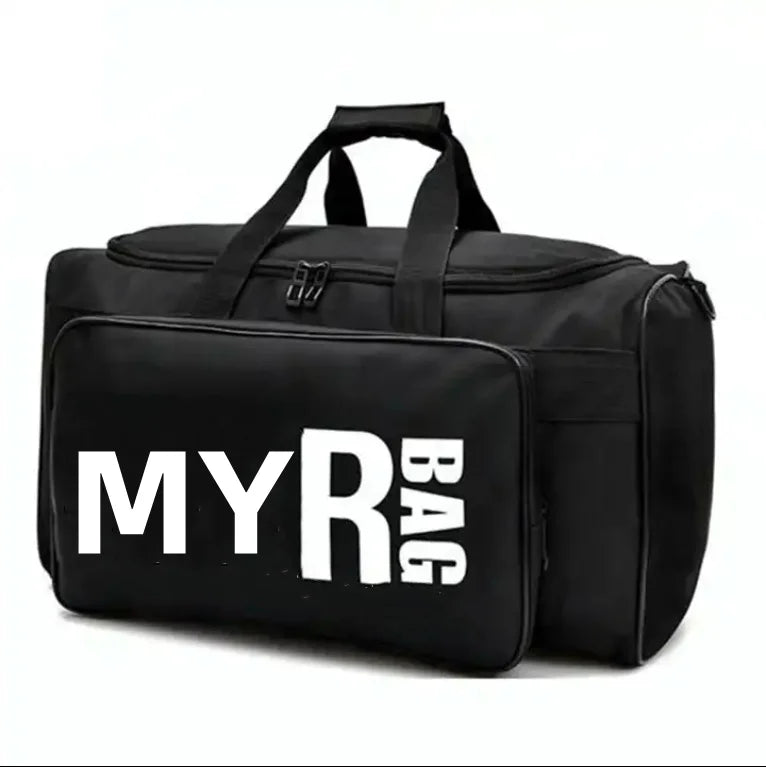 Custom  Portable Duffle Gym Sports Bag  Waterproof Sneaker Bags Large Capacity   Mens Travel Duffel Bag With Shoes Compartment