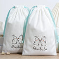 High Sales Custom Logo Printing Cute Velvet Bag Bag Custom Size Garment Packaging Velvet Drawstring Bag Gift
