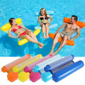 Custom Two Tube Air Water Hammock With Net Pool Floats Pvc Inflatable Water Hammocks Swimming Pool Float Swimming Ring