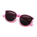 Hot Sale High Grade Quality Flexible Silicone Kids Sun Glasses Polarized Baby Boy Sunglasses with White PC Frame and Tac Lenses