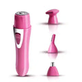 Usb Charging 4 in 1 Lady Beauty Eyebrow & Nose & Facial & Beard Trimmer