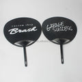 2024 Hot Sale Cheap Custom Uchiwa Fan Round Plastic Hand Held Fan for Advertising Gift