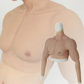 Silicone Artificial Muscle Chest Suit With Muscular Arms for Cosplay Masquerade Costumes