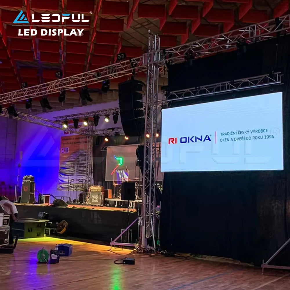 Advertising P3.91 Rental LED Display Screen Indoor Slim Electronic Digital Modular LED Panel