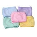 Facial Headband Wrap Head Terry Cloth Headband Stretch Towel with Magic Tape Eyelash Extension Tools LAVA
