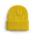 Wholesale OEM Custom Knit Hats  Acrylic Striped Knitted Cap and Hat Solid Color Unisex Adult Warm Winter Outdoor Hat
