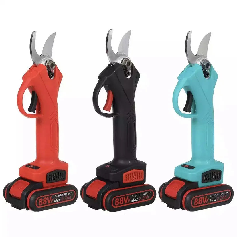 21V 30mm Electric Pruning Shear Cordless Electric Pruner 88VF Pruning Shear Efficient Fruit Tree Bonsai Pruning Branches Cutter