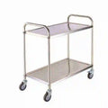 Durable Commercial Equipment Stainless Steel Restaurant Food and Drink Hand Serving Trolley Cart