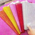 Bling Custom-Size Hot Fix Crystal Rhinestone Sheet Diamond Transfer Self-Adhesive Mesh Roll Shoe Rhinestone Stickers