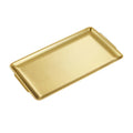 Camping Picnic Hiking Rectangular Food Dish Plates Stainless Steel Steak Plates Hotel Food Serving Trays Korean Barbecue Plate