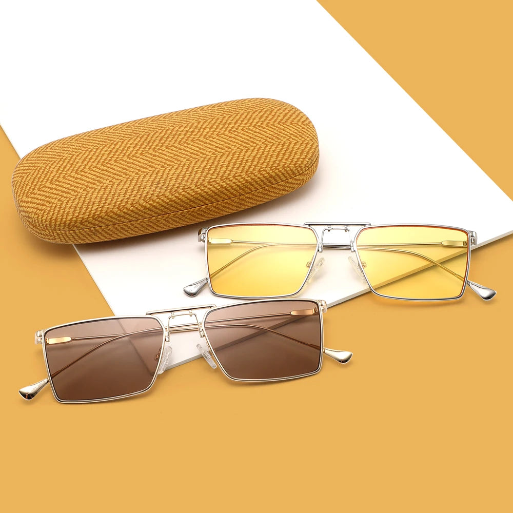 CONCHEN 2022 Luxury SUN GLASSES Square EYEWEAR Women Men Fashion Sunglasses Logo Custom Sunglasses