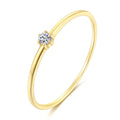Wholesale 9ct 14k 18k Real Gold Solid Real Diamond Engagement Italian Jump Wedding Rings Set for Couples