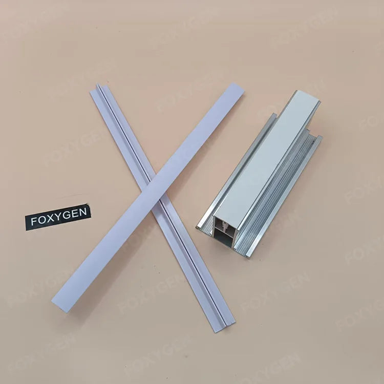 Factory Ceiling Tiles Decoration Installation Frame Pvc Silicone Gap Cover Aluminum Profile PVC Cover for Stretch Ceiling