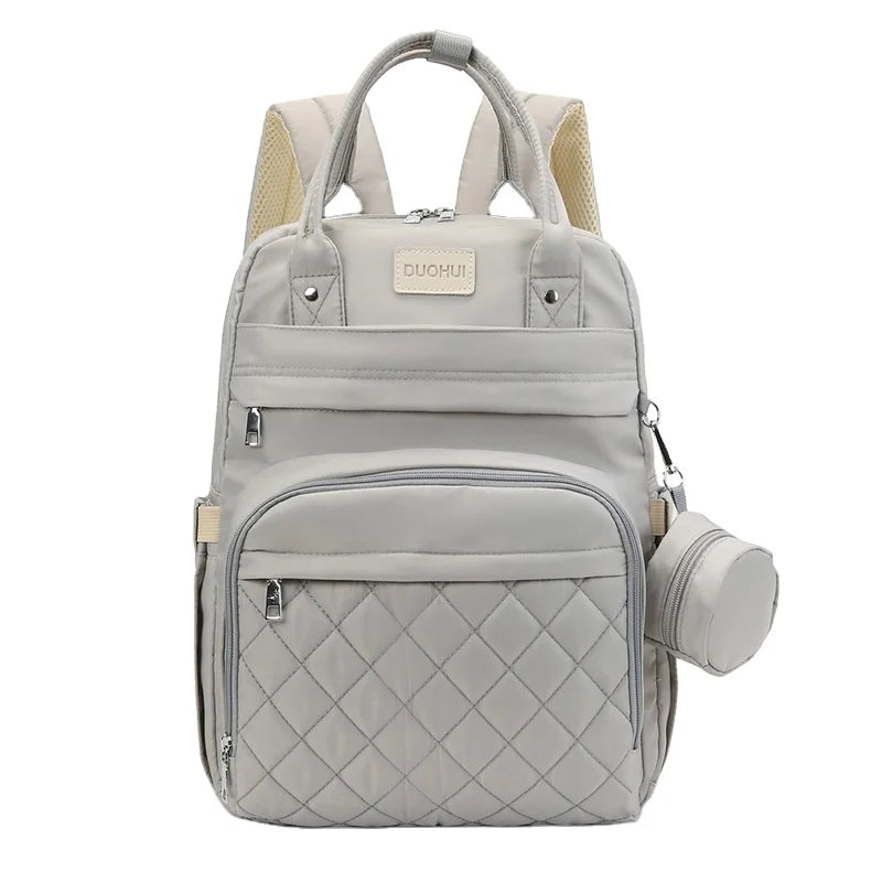 J045 Backpack3 in 1 Mommy Nappy Backpack Bag With Changing Station /custom logo Mommy Backpack in Stock for Sale