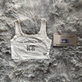 DENIMGUYS Custom Rhinestone Vest Ladies Cotton Ribbed Women Crop Tank Top Womens Crop Tank Tops Sleeveless Y2k Cropped Top
