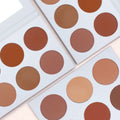 Custom Waterproof Cosmetics Vegan Face Makeup Private Label Pressed Powder Highlighter Contour Blush Palette