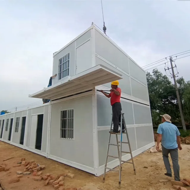 Fast Folding Living Container House Cyprus Cheap Modern Anti Earthquake Mobile Modular Easy Installation Prefab Houses