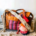 Vintage Handmade Gift Replacement Accessories Shimmer Macrame Purse Camera Sling Bag Strap