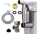 High Pressure Modern Eco-Friendly Easy Water-Saving Brass Bathroom Bidet Set Sprayer Kit Multifunctional Wall-Mounted Portable