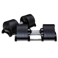 Cheapest Fitness Equipment Roundness Custom Wholesale 20kg 32kg 40kg Gym Weights Adju8stable Dumbbell Set System