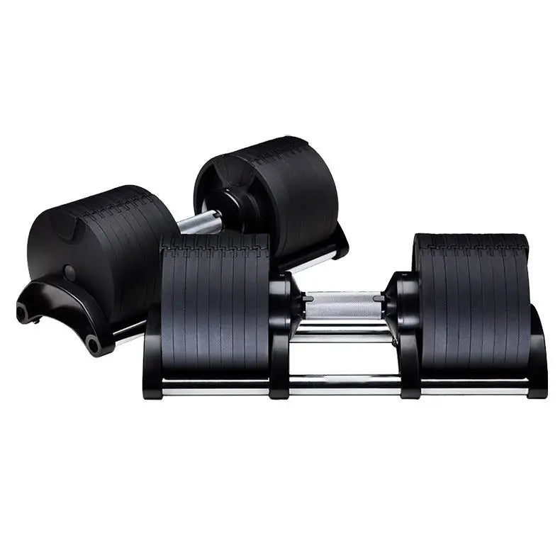Cheapest Fitness Equipment Roundness Custom Wholesale 20kg 32kg 40kg Gym Weights Adju8stable Dumbbell Set System