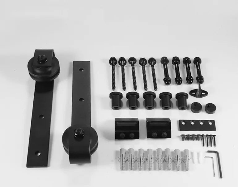 Sliding Barn Door Mechanism Sliding Barn Door Hardware With Soft Close Mechanism Sliding Black
