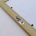 13x38mm Metal Silver Galvanized Plain Photo Picture Frame Hanger Hook Hardware Accessories Mirror Clock Paintings Box Home Decor