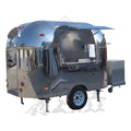 Outdoor Scenic Area Stainless Steel Mobile Multifunctional Dining Car Stall Night Market Snack Car