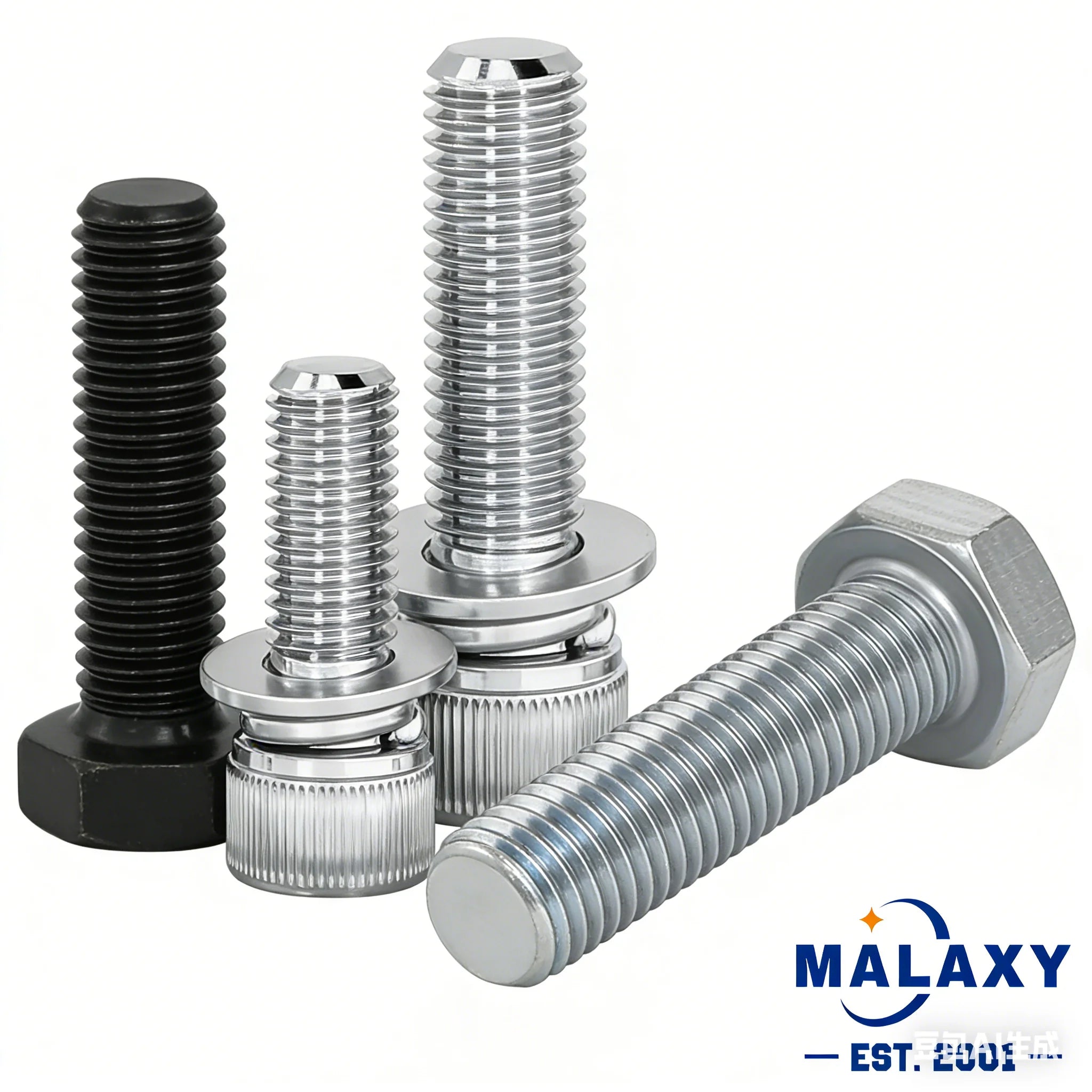 MALAXY Auto Fasteners Hex Head Bolts