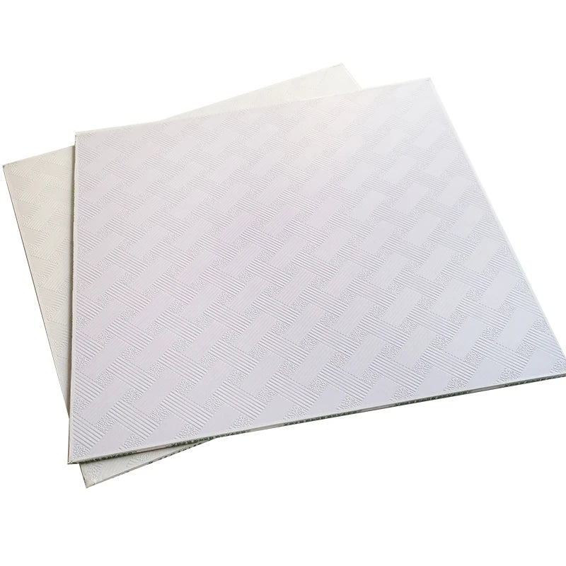 Suspended Pvc Gypsum Ceiling Tile/PVC Laminated Gypsum Ceiling Tiles/PVC 3D Ceiling Panel