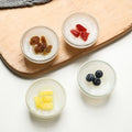 Lead-free Glass Round Ice-cream Glass Bowl Cute Simple Dessert Cup Yogurt Jelly Glass Cup