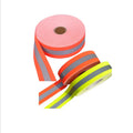 China 983 Fire Retardant Retro Reflective FR Fabric Fireproof Rim Strip Firefighter Uniform Work Shirts Clothes Tape Material