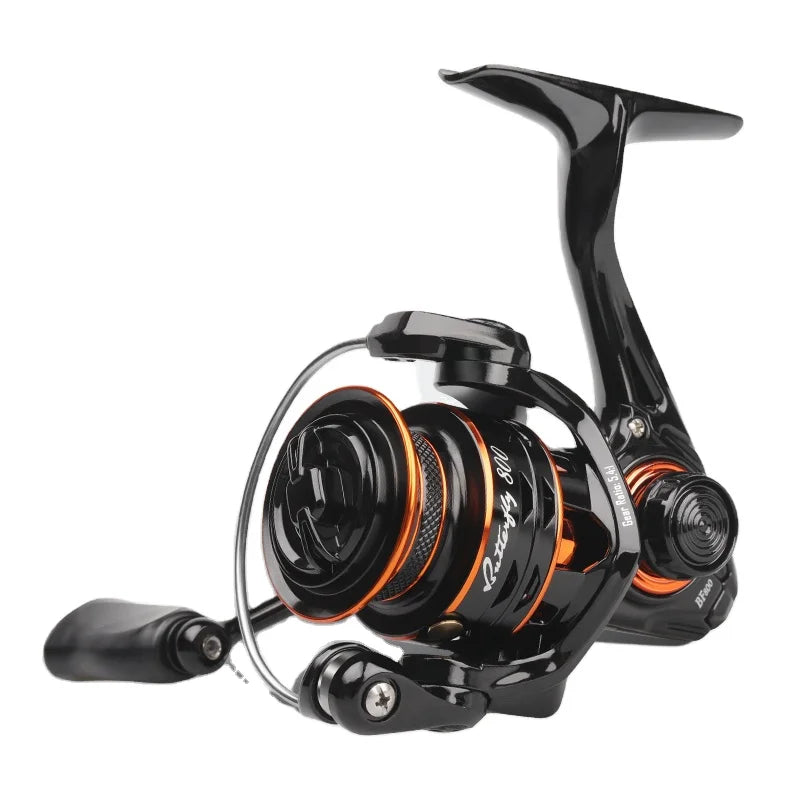 HISTAR High Ratio 5+1 BB Long Casting 5.4:1 Metal Body 5kg Drag Power Professional Light Lures Spinning Fishing Reel