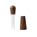 Custom logo Barista Distribution Tool Needle Espresso Coffee Stirrer Set with Stand