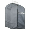 Garment Dust Cover Dress Suit Bags Storage or Travel Protector Gray Suit Dust Color Bag  Lightweight Clear Full Suit Bags