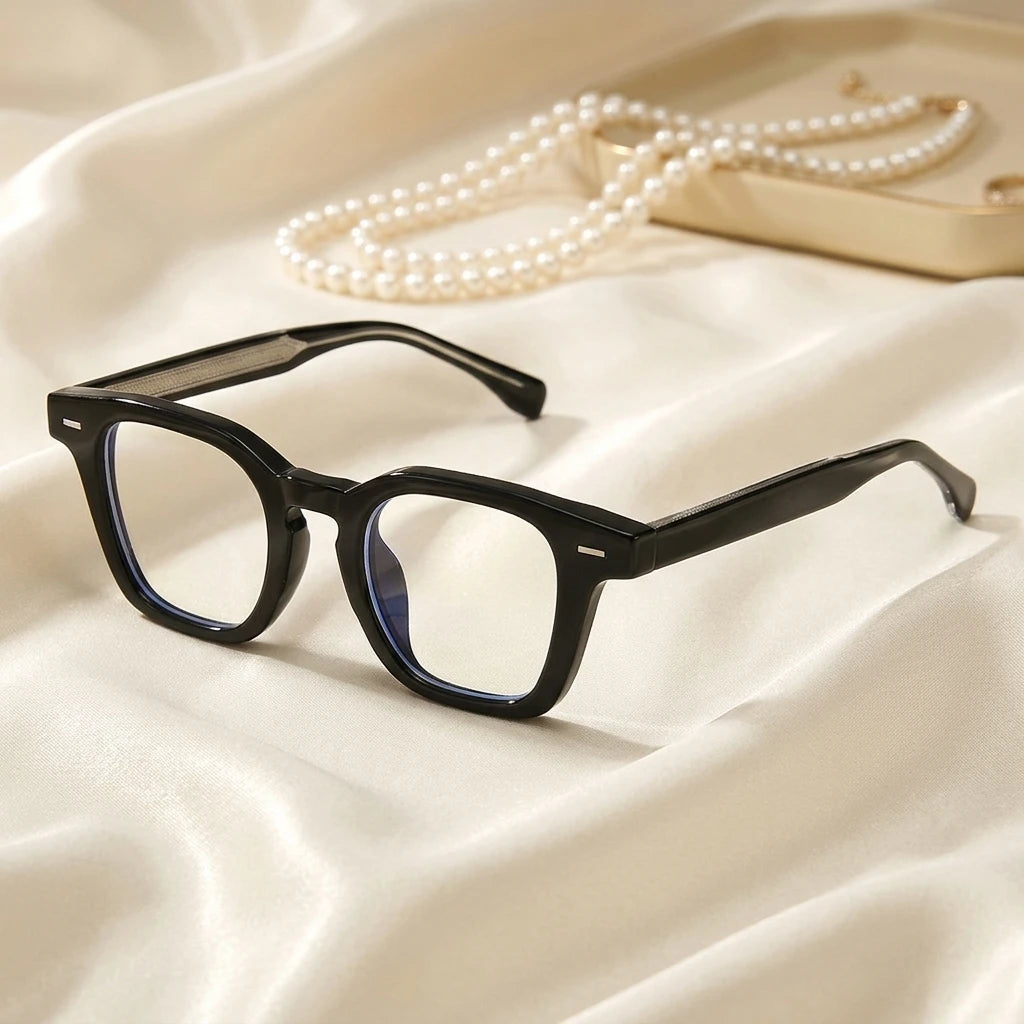 Fashionable Square High Optical New Transparent Frames Eyeglasses Anti-Blue Light Computer TR90 Anti Blue Light Glasses Frame