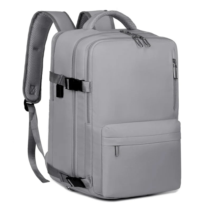 Large Casual Outdoor Waterproof Oxford Polyester Zipper Computer Business Travel Laptop Backpack