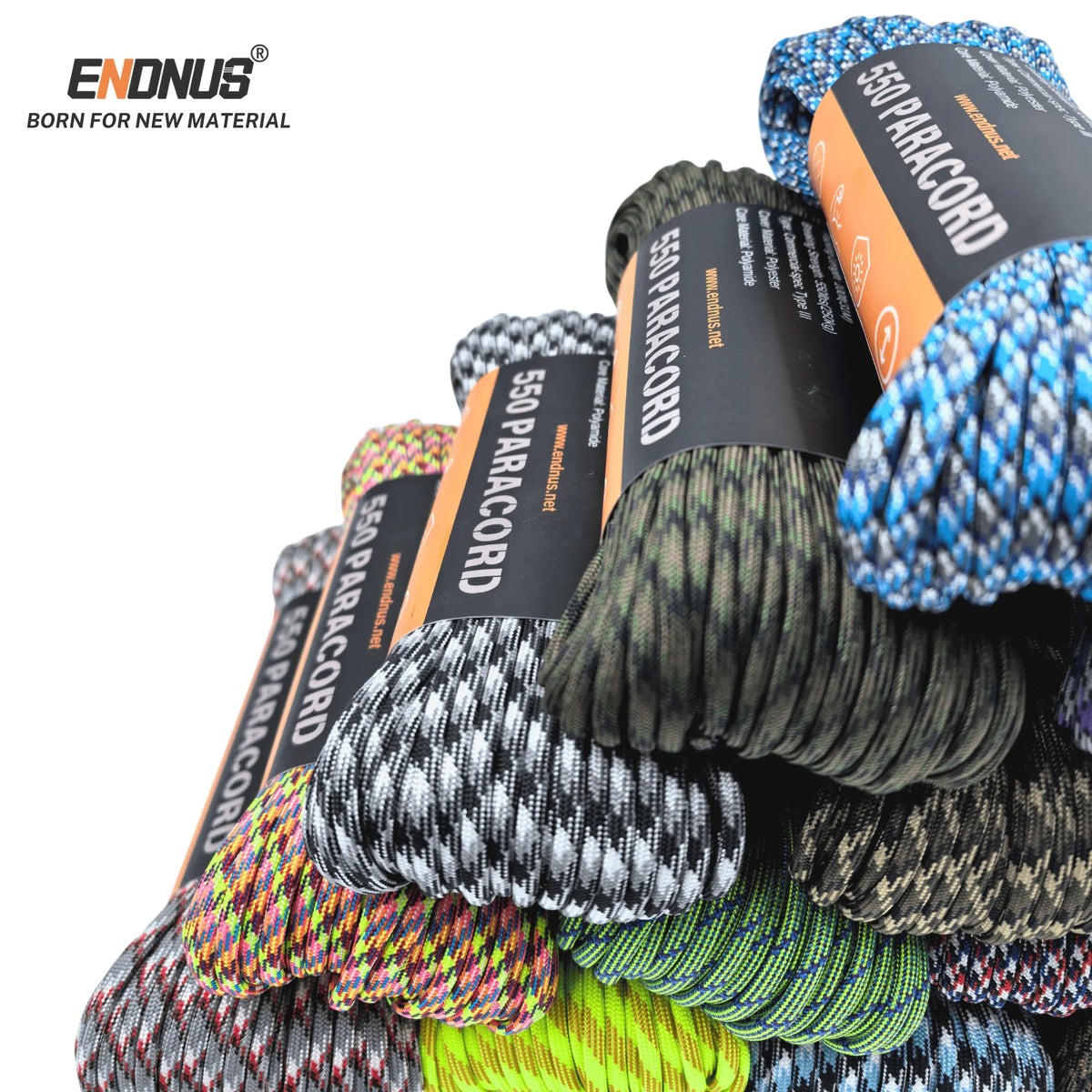 300+ Colours 100ft Bundle Survival Nylon 550 Paracord Rope 4mm Wholesale