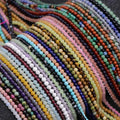 Natural Gemstone Stone Bead String 3mm Round Strand Crystals Fit for DIY Jewelry Making Supplies